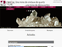 Tablet Screenshot of cristaldulac.com